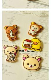 吃瓜小熊冰箱贴,小熊冰箱贴带你开启甜蜜生活